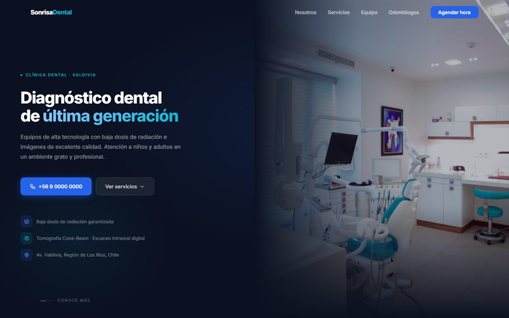 Portada de la demo Sonrisa Dental