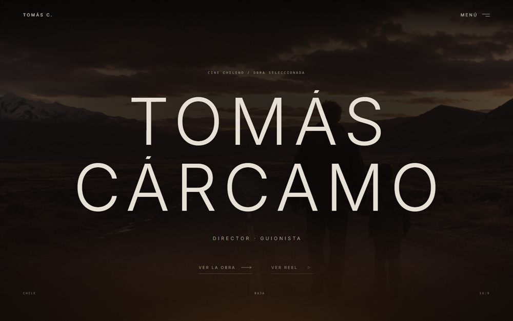 Portada de la demo de Tomás Cárcamo